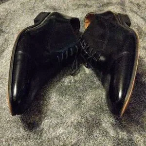 Prelove Florsheim men\'s genuine leather cap toe shoe. Center Cap Toe Oxford Men main image 2